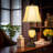 27'' High Vintage Table Lamp Set Of 2 For Living Room Farmhouse Bedside Lamp With Fabric Shades Boho Nightstand Lamp With USB And Nightlight For Bedroom Home Office Hotel Bar (Led Bulb Included)
