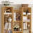 Beetner 71.3''H 8-Tier Cube Bookcase, Media Storage Shelves (Adjustable Shelves)-2070163336