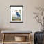 «Blue Heron» par Megan Meagher - impression d'un seul cadre-86784937-86784938