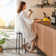 Pyatt Counter Stool with Metal Frame