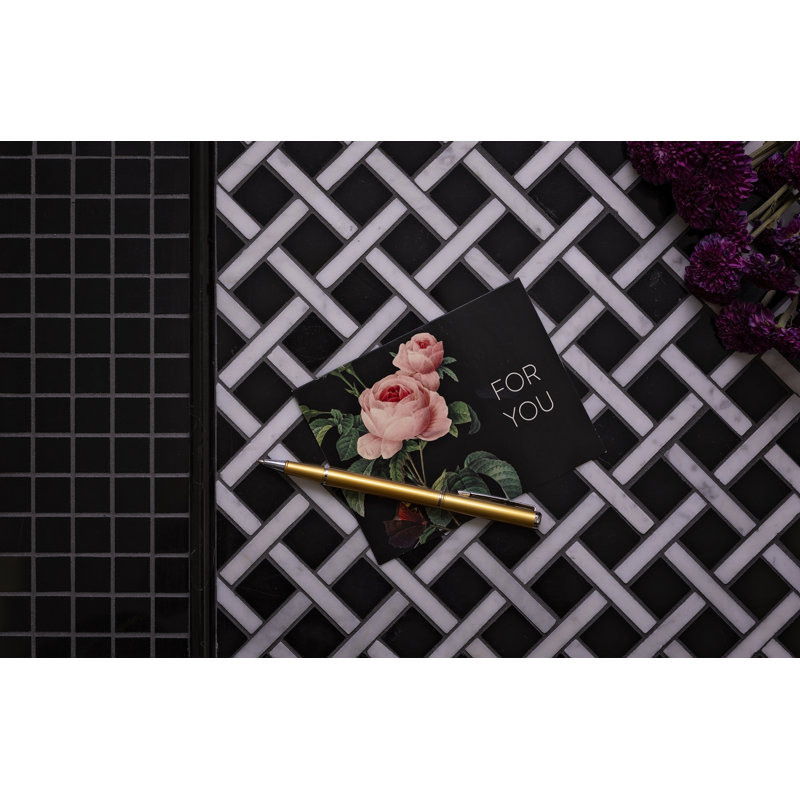 Grandis 12" x 0.6" Marble Pencil Liner Tile Trim, Polished