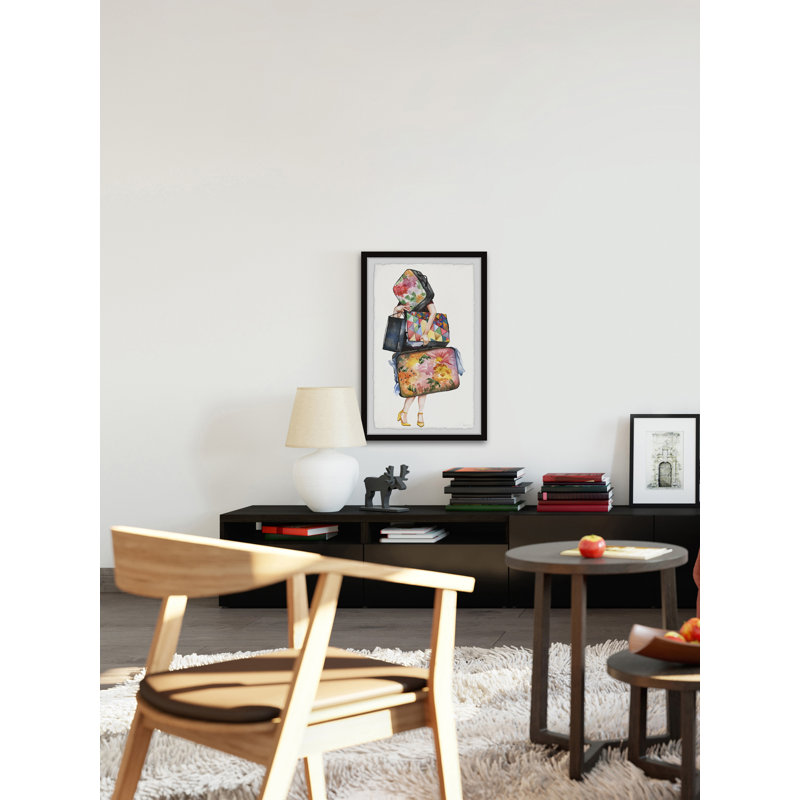 Excess Baggage by Parvez Taj - Single Picture Frame Painting, 61 cm H x 41 cm W