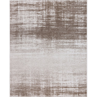 Machine Washable Nash Brown/Ivory Rug