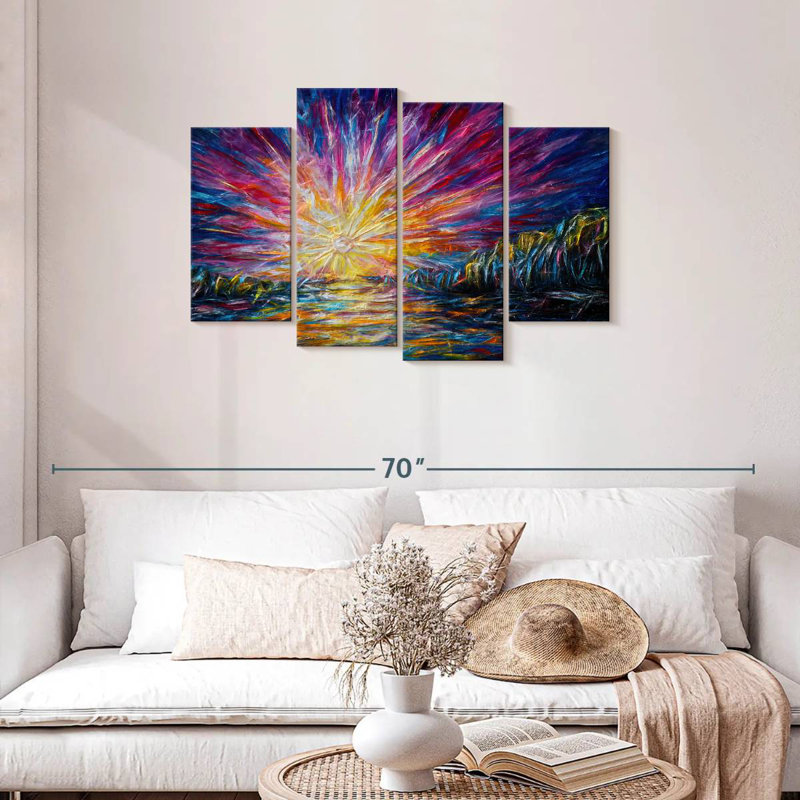 Avery Sunlight Van Gogh's Style, H 27 po x l 43 po