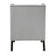 Fauteuil d'appoint de salon, tissu texturé gris, structure en contreplaqué, revêtement de siège d'une largeur de 21 po, hauteur de 39,5 po, coussin en mousse-2083842822