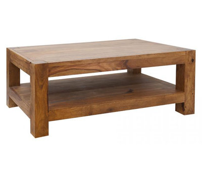 Donoghue Solid Wood Four Leg Coffee Table