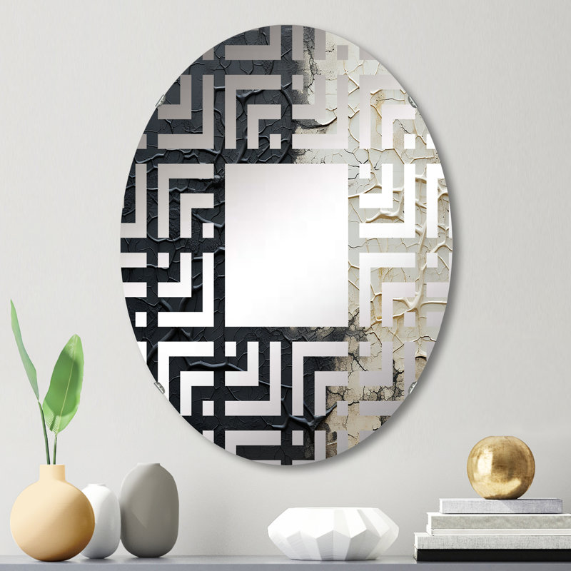 Oval Mirror, 29.5" x 19.6"