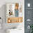 Bathroom Wall Cabinet with Mirror & Shelf -492754467