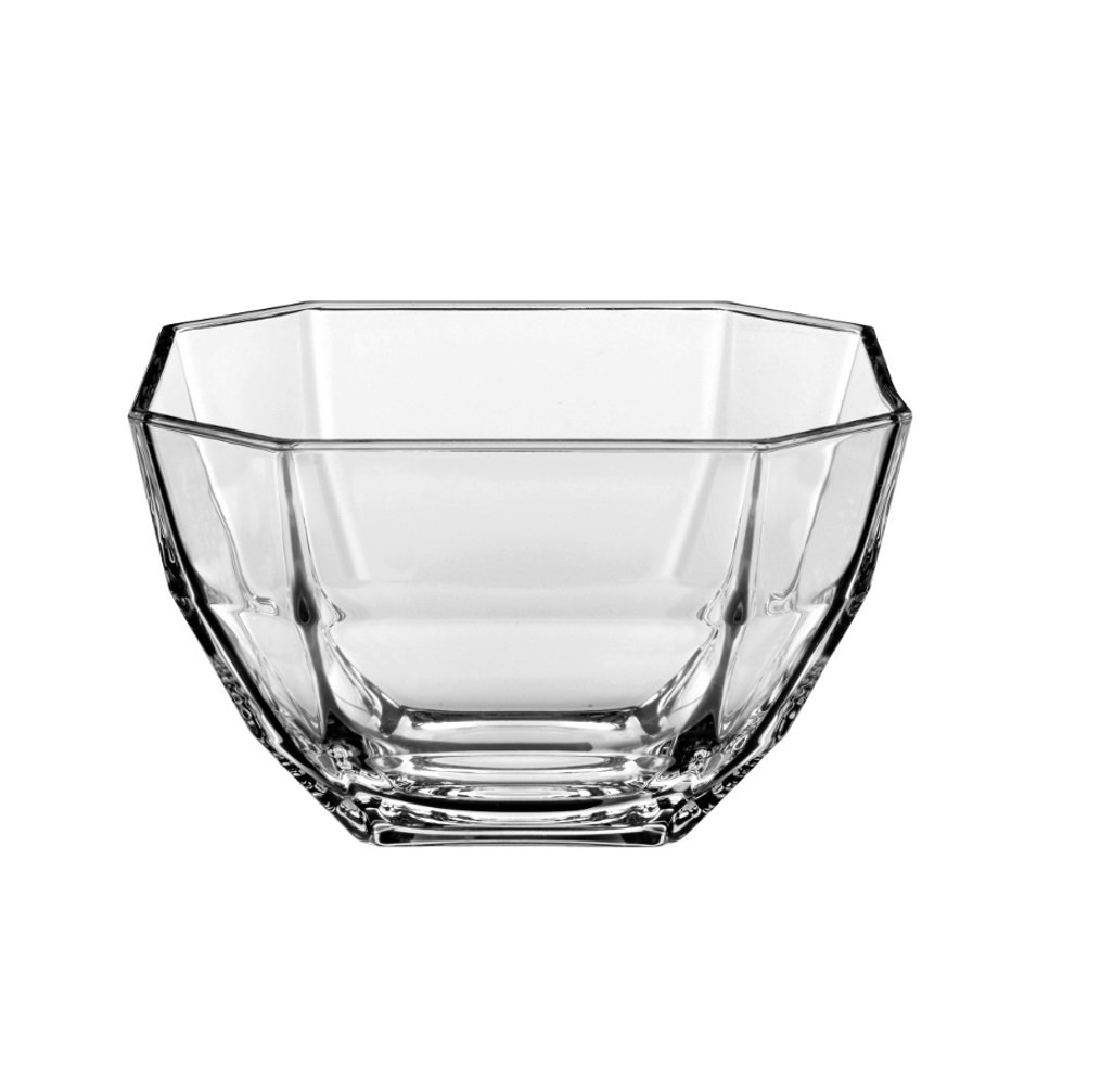 Grannis High-Quality Glass Octagon Dessert Bowl (Set of 6) Darby Home Co