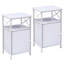 Iron Bedside Table-87075542