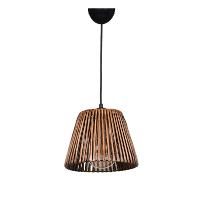 Lustre unique à 1 lumière avec abat-jour Analu