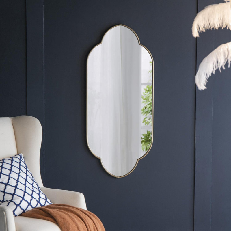 Miroir d'appoint, Champagne, 48 po x 22,4 po