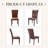 Darren-Lee PU Leather Upholstered Dining Side Chair-1536853950