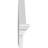 24"W x 12-7/8"H x 2-3/4"P (Pitch 6/12) Peaked Cap Sunburst Architectural Grade PVC Combination Pediment-41860718