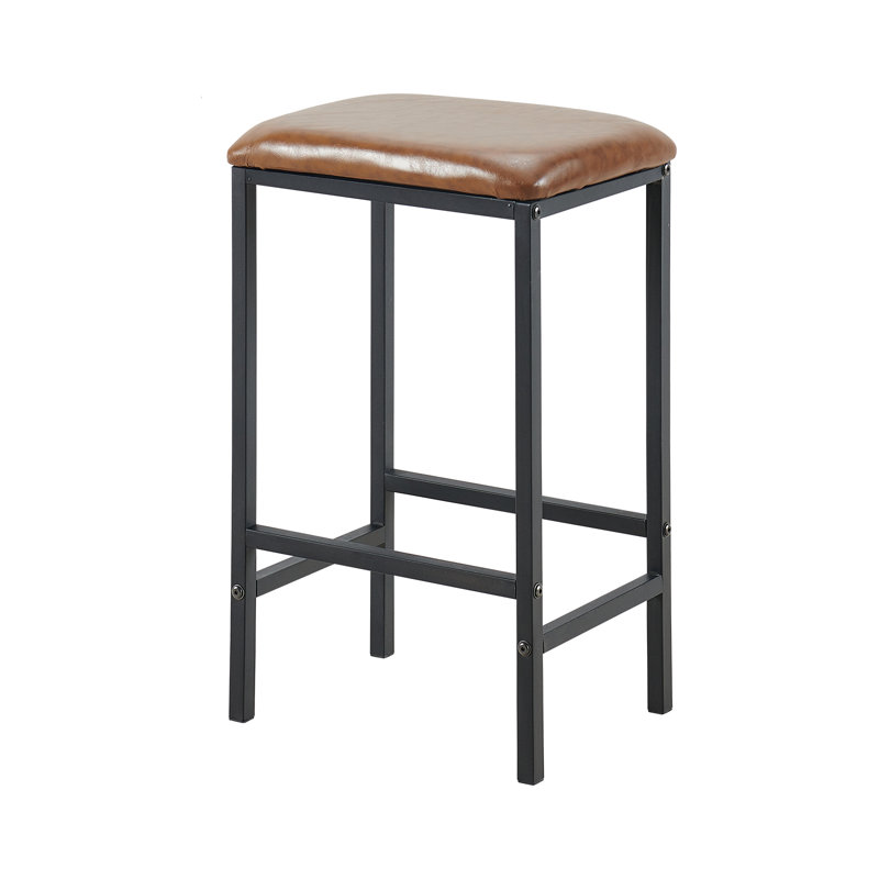 Stoltz 4 - Person Dining Set, Brown, Brown/Black, Black