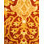 Tapis unique rouge / orange / beige noué à la main Tuong Mogul 8 pi 3 po x 10 pi 8 po
