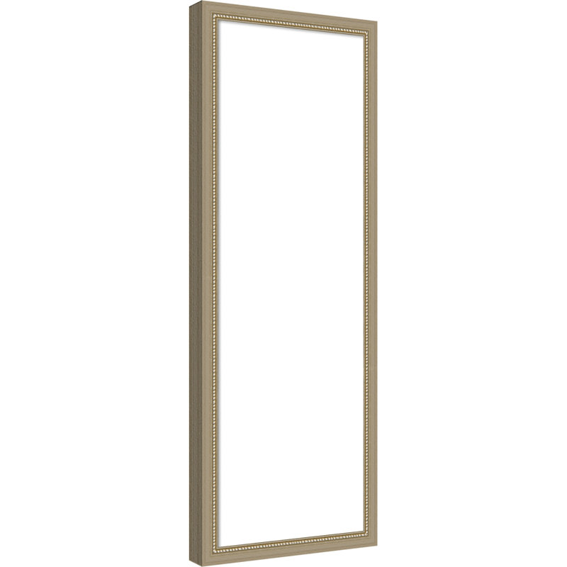 Tableau magnétique Belmont, L 14 po x H 38 po, Argent Belmont