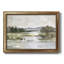 Autumn Stream II, toile encadrée de qualité supérieure - prête à être accrochée-1838510416-1838510415