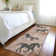Machine Washable Indoor/Outdoor Cinead ACN1717 Paprika Rug