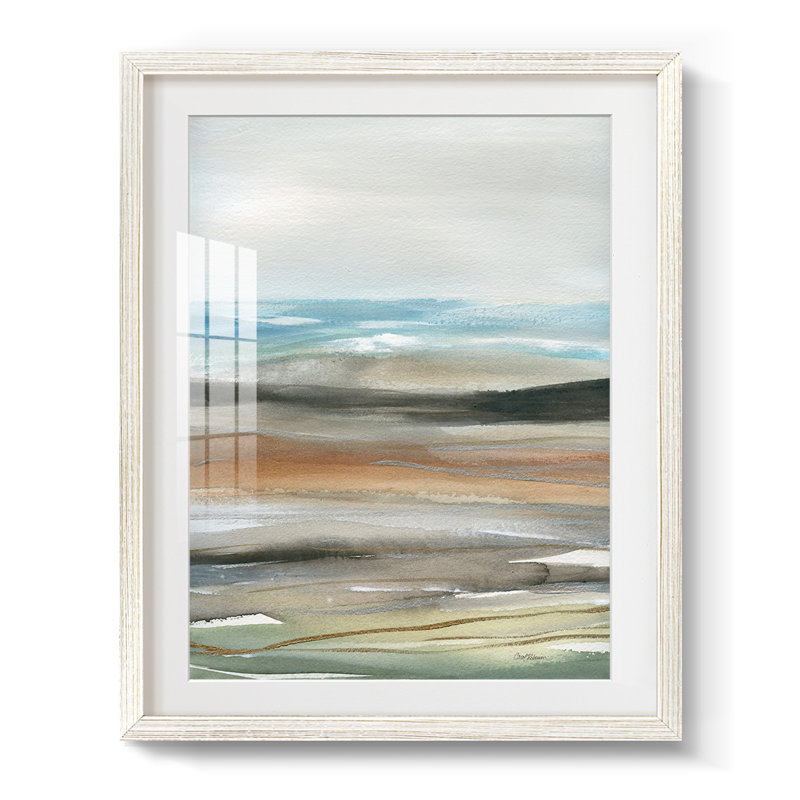 Nature's Many Layers I - Impression encadrée, H 28,5 po x l 20,5 po, Blanc