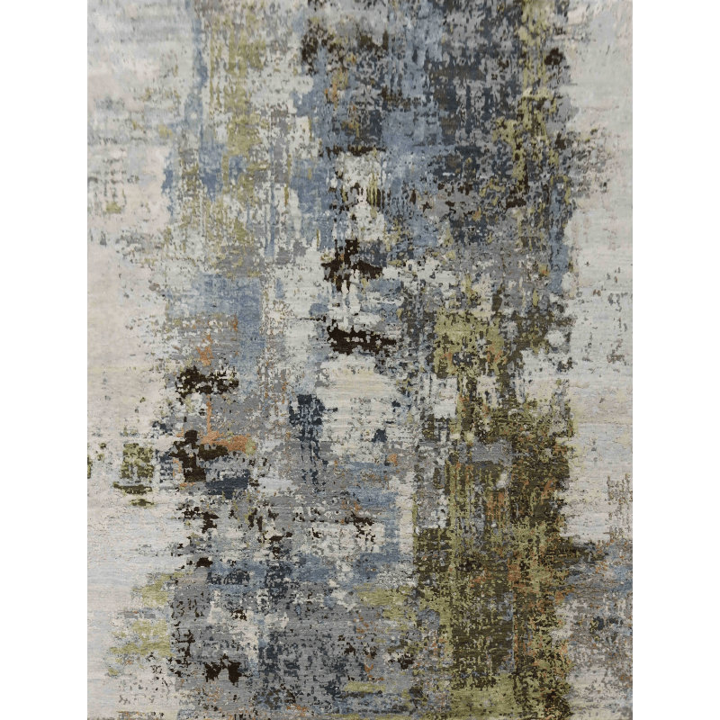 Tapis contemporain noué à la main Dover
