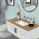 Myhomekeepers 14'' White Ceramic Rectangular Bathroom Sink