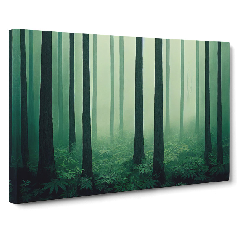 Serene Forest - Wrapped Canvas, 40cm H x 60cm W x 3cm D
