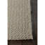 Tapis de zone argenté tissé à la main Leff-24491693