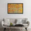 Impression sur toile, motif de bois indien-74282540-74282541-74282542
