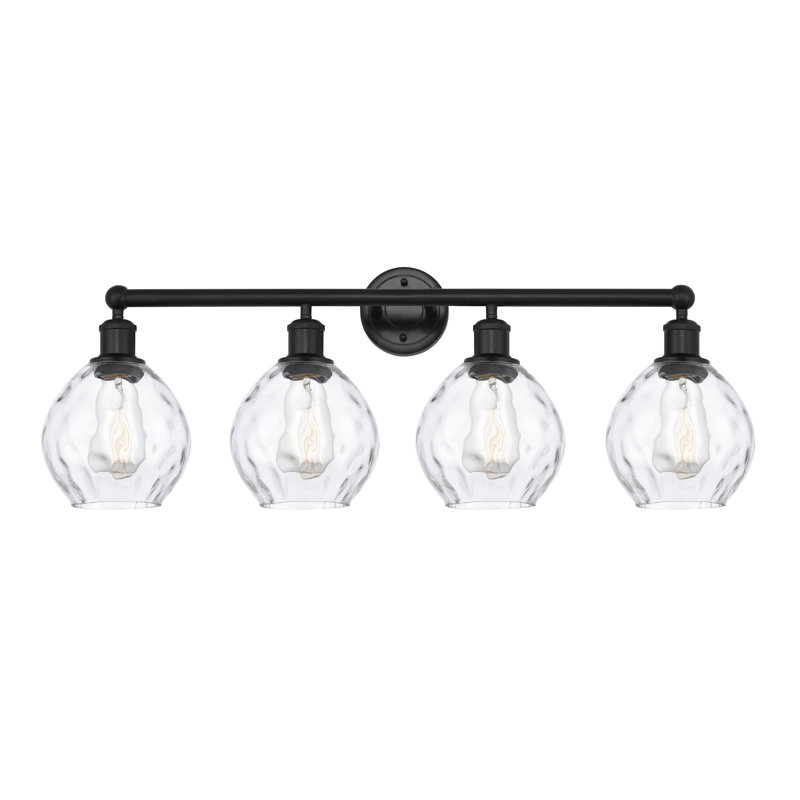 Oceanne 4 - Light Dimmable Vanity Light, Matte Black