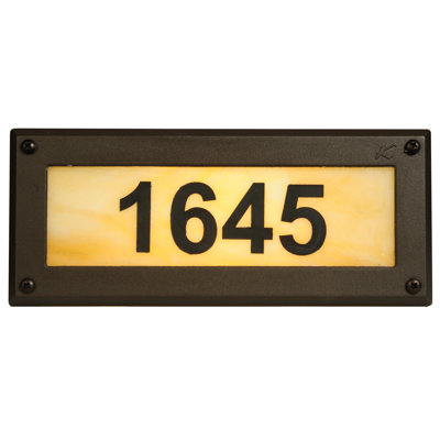 Support mural H 4 po en bronze antique