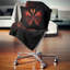 Coussin décoratif abstrait avec fractale abstraite papillon-30059034-30059038