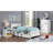 White 1-Door Chest with Container Lock