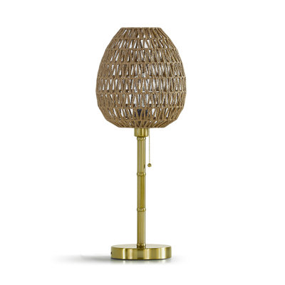 Lampe de table en métal Kuta