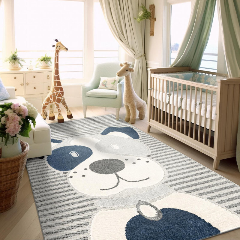 Tapis pour enfant Unique Loom Doggo, Rectangle 2 pi x 3 pi 1 po