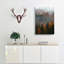 Misty Forest In The Autumn In Abstract - Wrapped Canvas-55309359