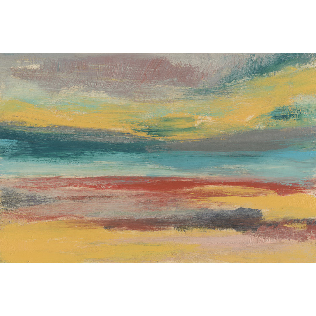 Leinwandbild Sunset Study IX von Jennifer Goldberger