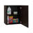 So- Hi Wall Cabinet in melamine with one door-1924595111