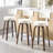 Swivel Upholstered Counter & Bar Stool-20534113-20534104