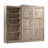 Arlex Queen Murphy Bed with Storage Unit (101W)-88513656