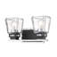 Éclairage pour meuble-lavabo 2 lumières Bedoya-1389425979