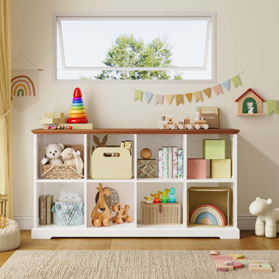 Bibliothèque de rangement pour 8 cubes