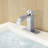 Single-Hole Single-handle Bathroom Faucet with Drain Assembly-61552531