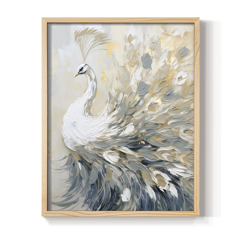 ANIMALS Series CCXL, reproduction encadrée - bois massif, H 11 po x l 9 po