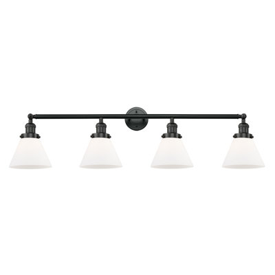 Éclairage pour meuble-lavabo de salle de bain 4 lumières Cone