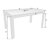 Nashia Modern Dining Table with Weave-Style Design – Durable All-Weather Polypropylene Indoor & Outdoor Table for Patio, Backyard, Garden & Balcony-737010283-791319203