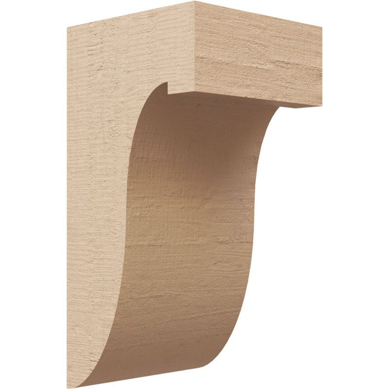Series 1 Del Monte Rough Cedar TimberThane Corbel, H 9 po x l 3 po x P 6 po