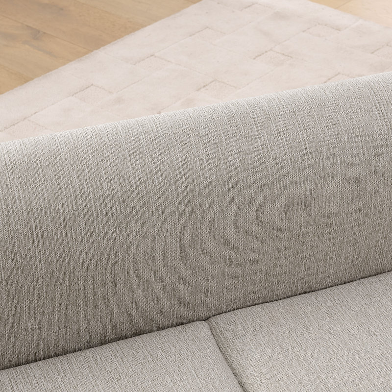 Lit pour chien avec dossier et accoudoirs, Beige