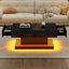 Pedestal Coffee Table with Storage