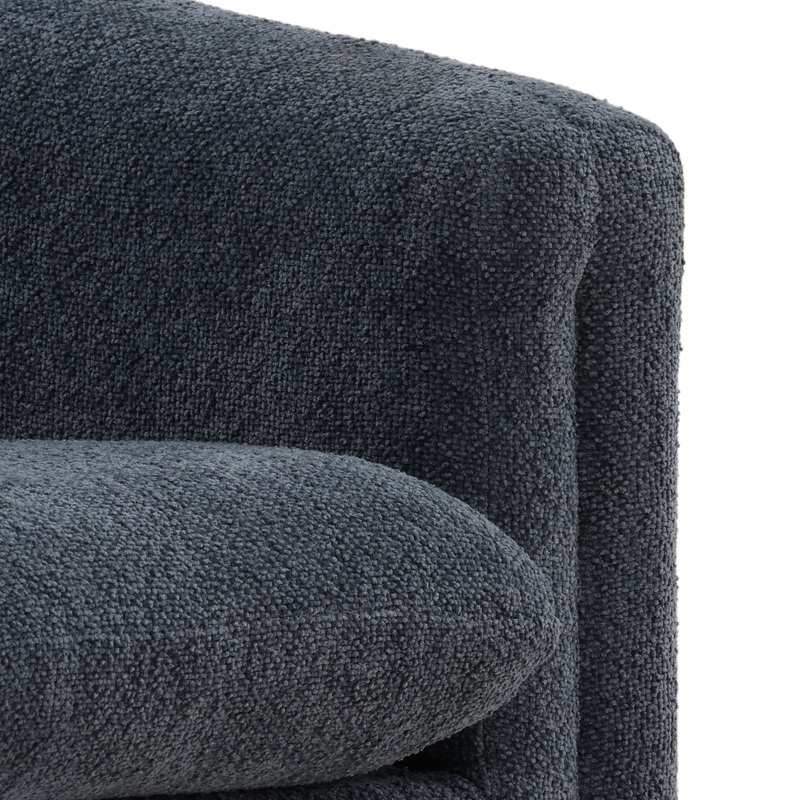 Alda Pine Accent Chair, Blue